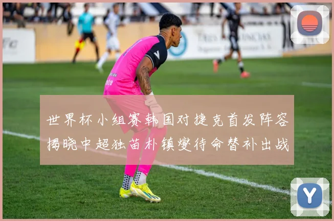 世界杯小组赛韩国对捷克首发阵容揭晓中超独苗朴镇燮待命替补出战